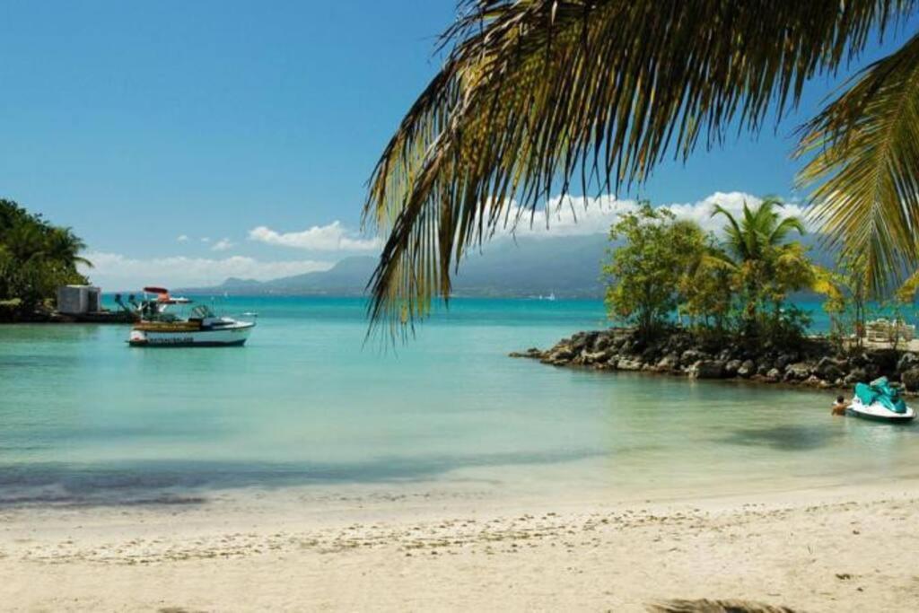 Sugar Beach , Appart En Residence Acces Plage Le Gosier  Zewnętrze zdjęcie